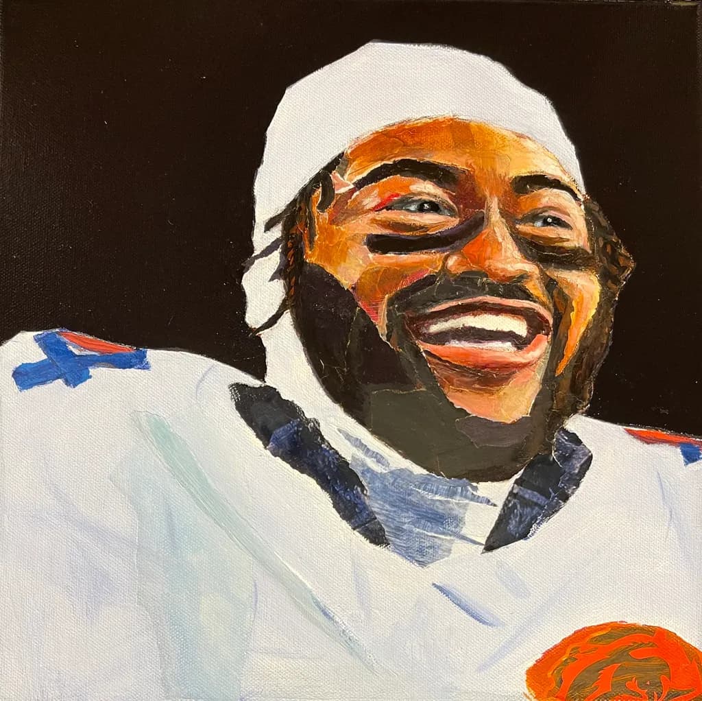 D'Andre Swift Smile