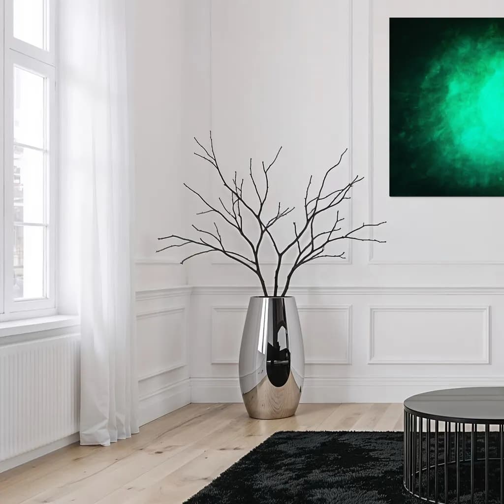 Deep Green Serenity
