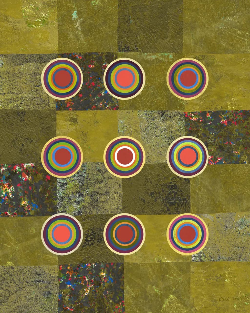Concentric Color Grid