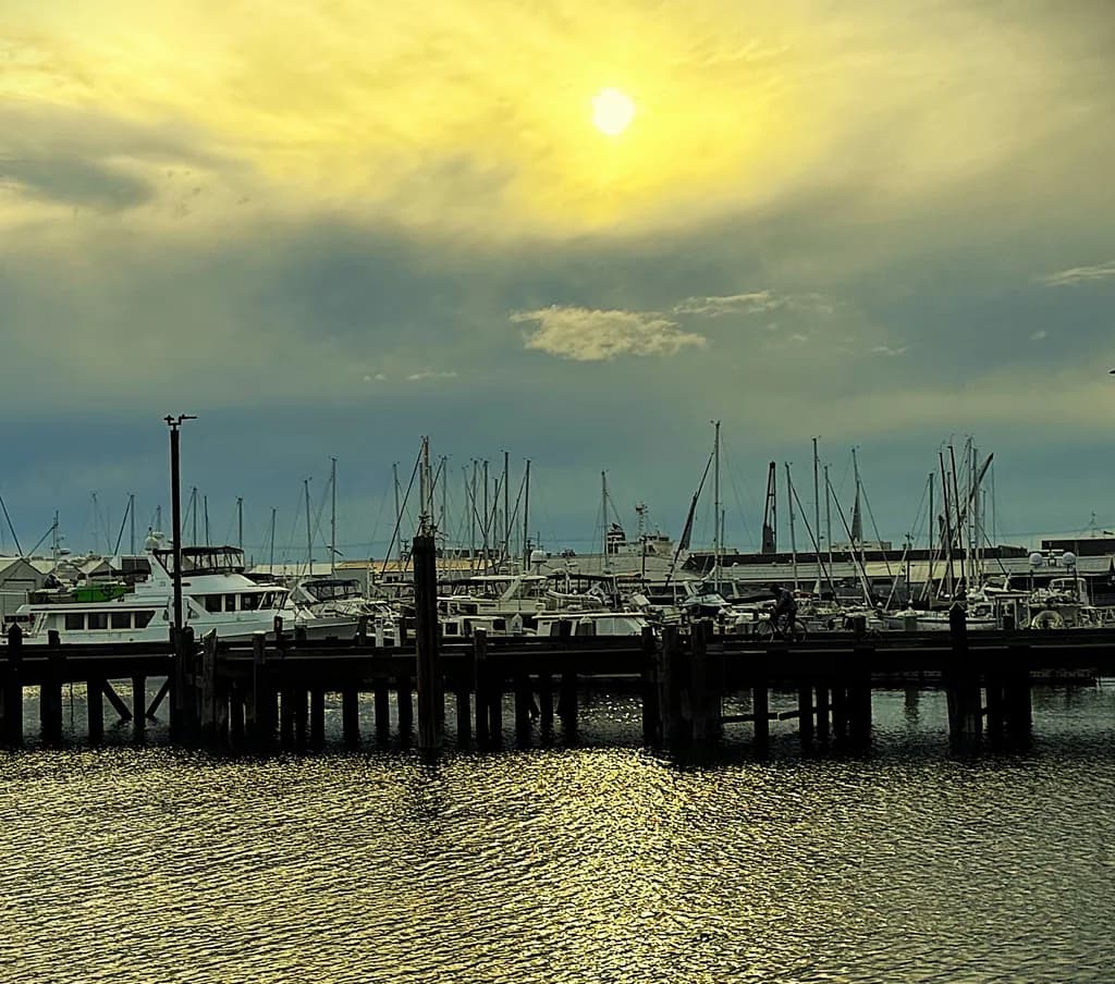 Maritime Park Sunset