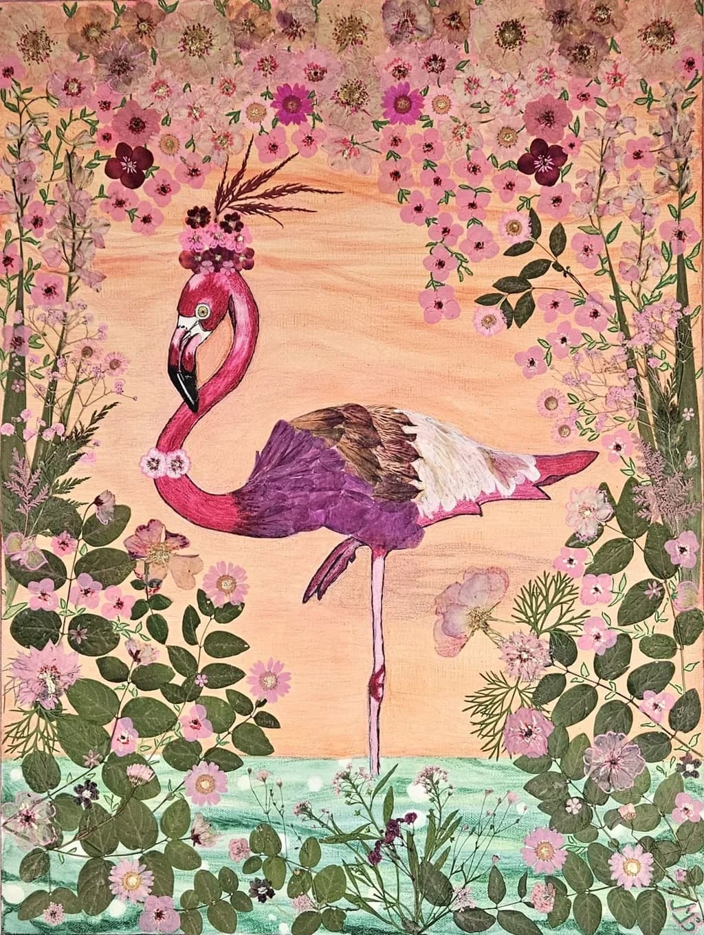 Flamingo in Bloom