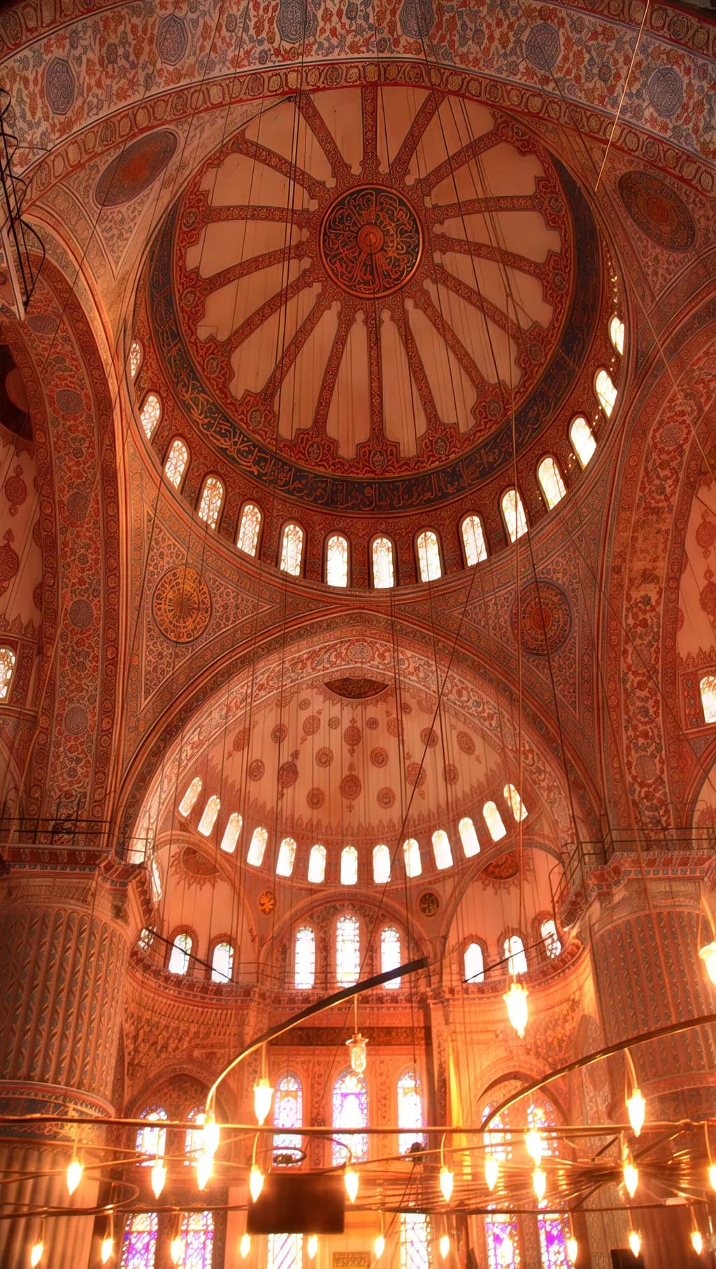 Blue Mosque Dome Interior