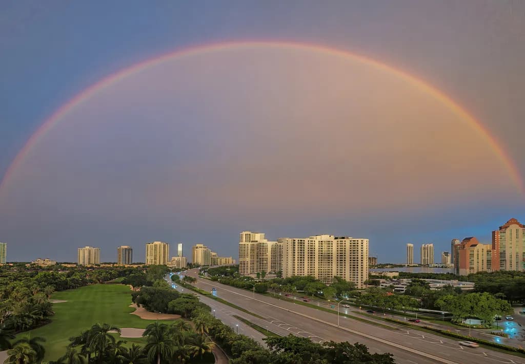Rainbow Moment of Awe