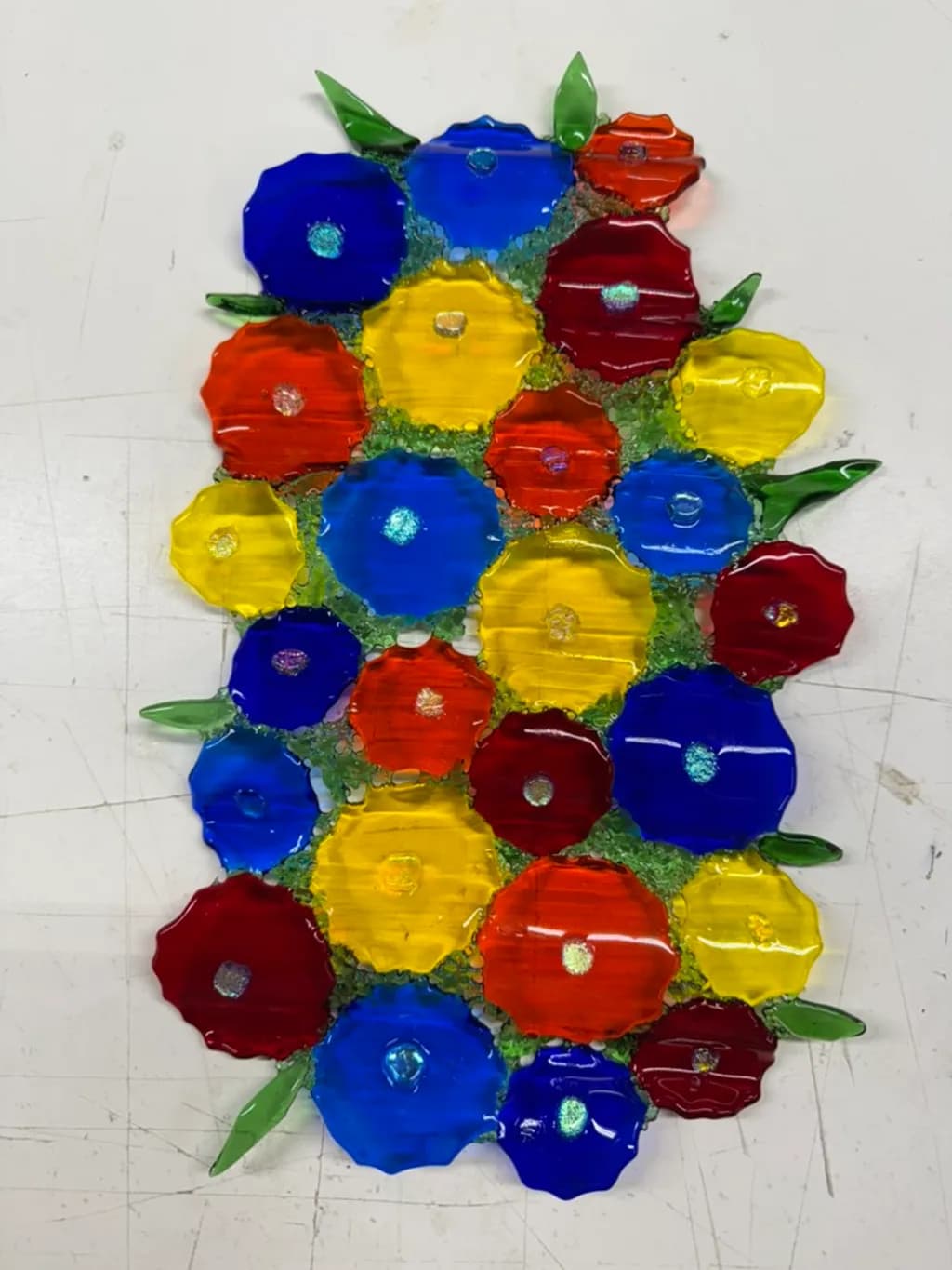 Colorful Glass Blooms