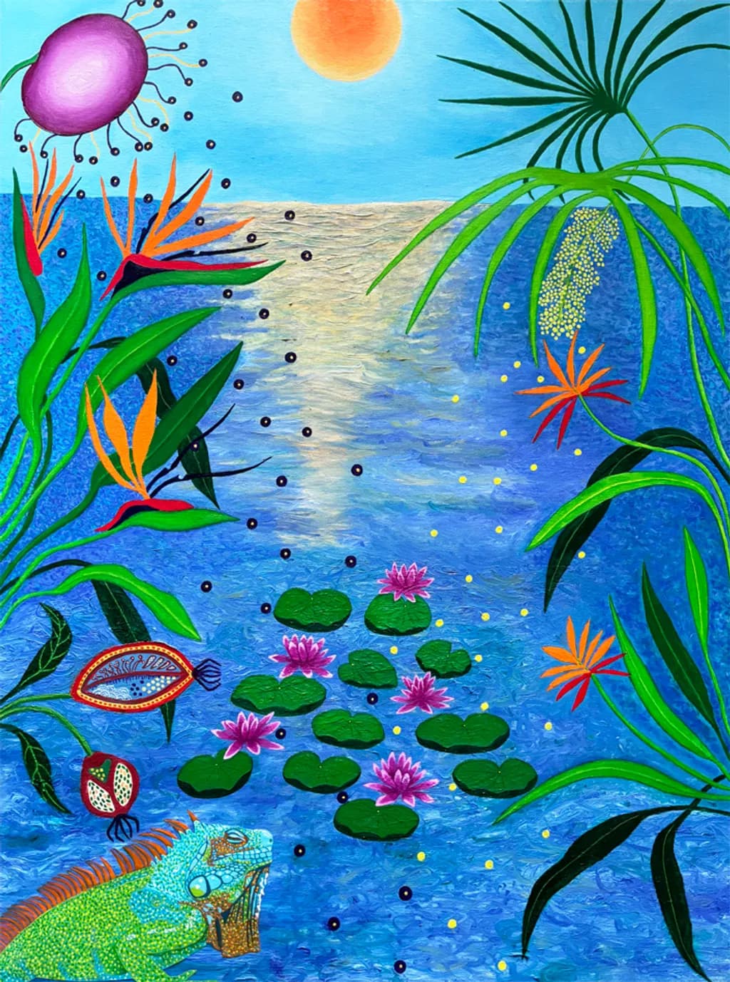 Tropical Water Garden