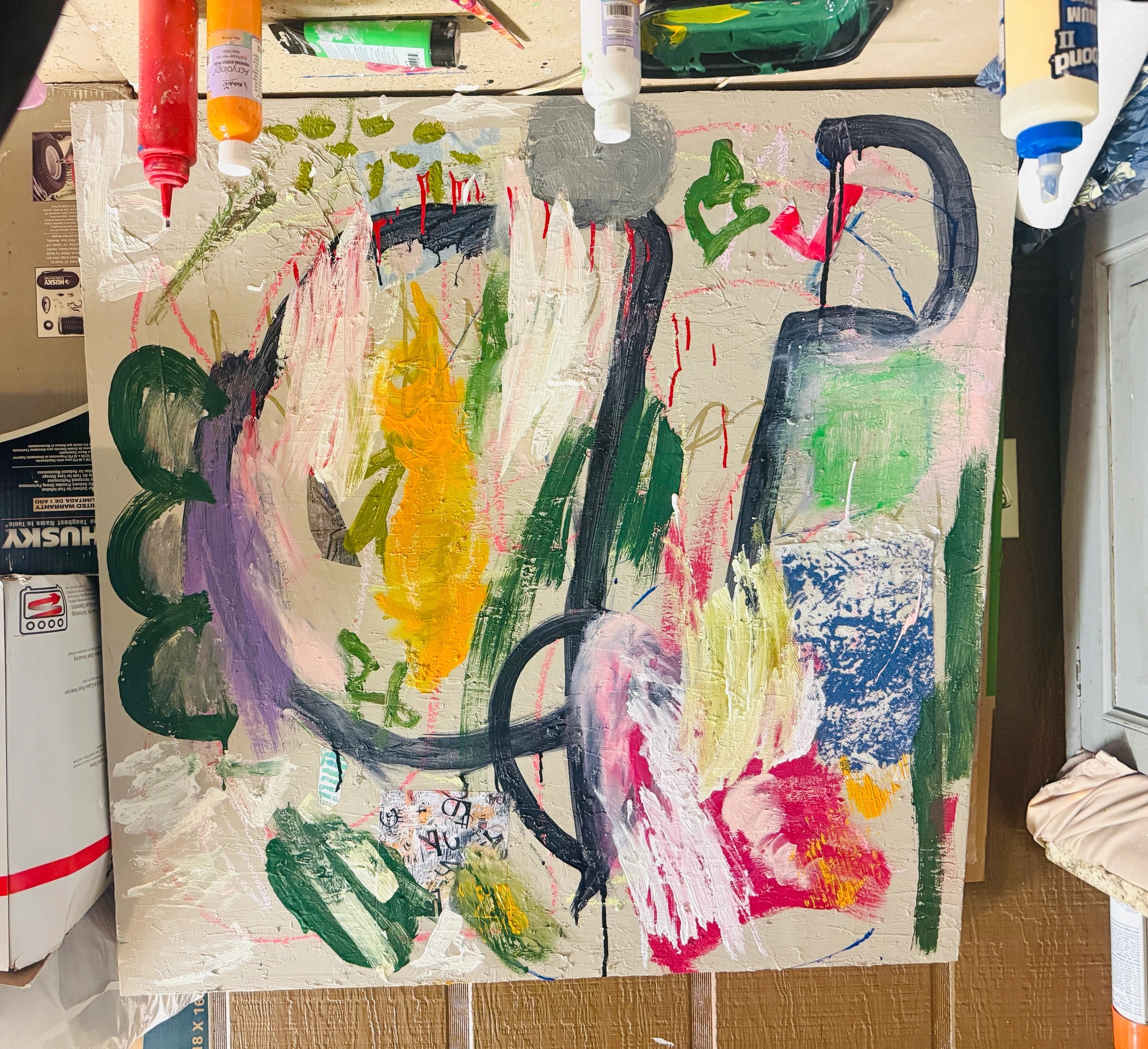 Gestural Color Study