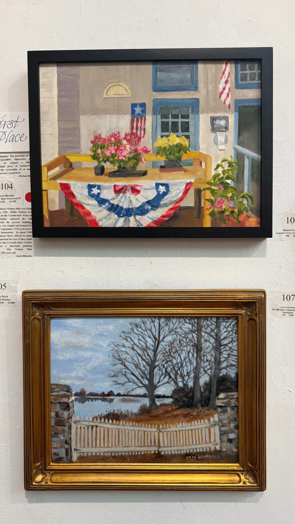 Patriotic Porch Display