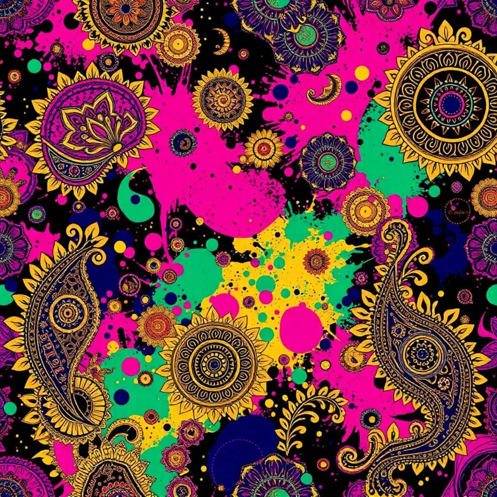 Fractal Paisley Reverie
