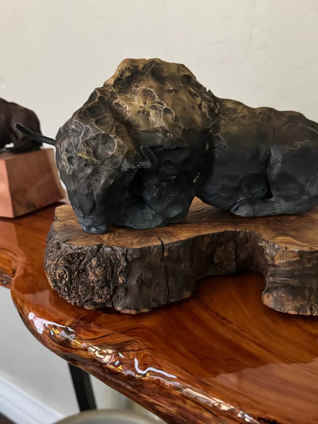 Resting Bison