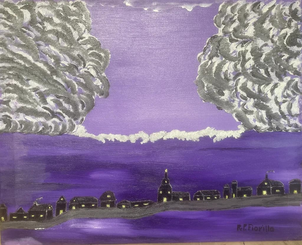 Purple Nightscape