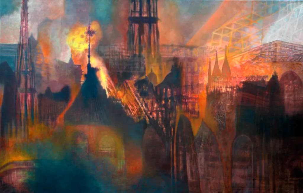 Etude, Notre Dame on Fire, 2