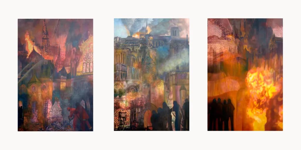 Dies Irae, Notre Dame en Flammes, Homage aux Pompiers de Paris