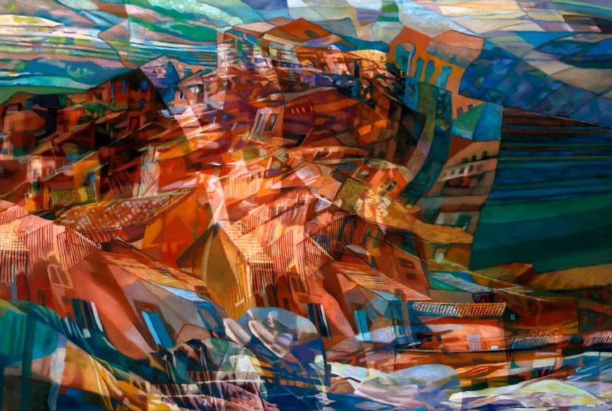 Whispers of Color: A Vibrant Journey Through Abstract Landscapes