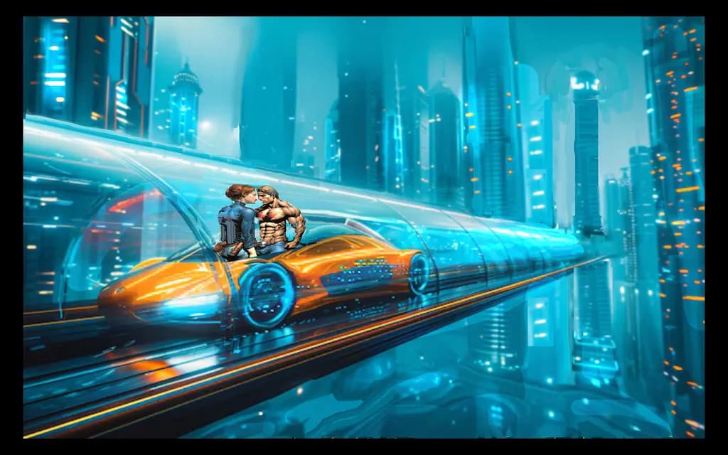 Neon Dreams: A Journey Through Futuristic Urban Landscapes