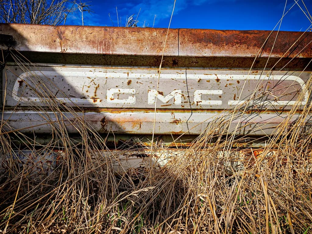 Rusty GMC Truck
