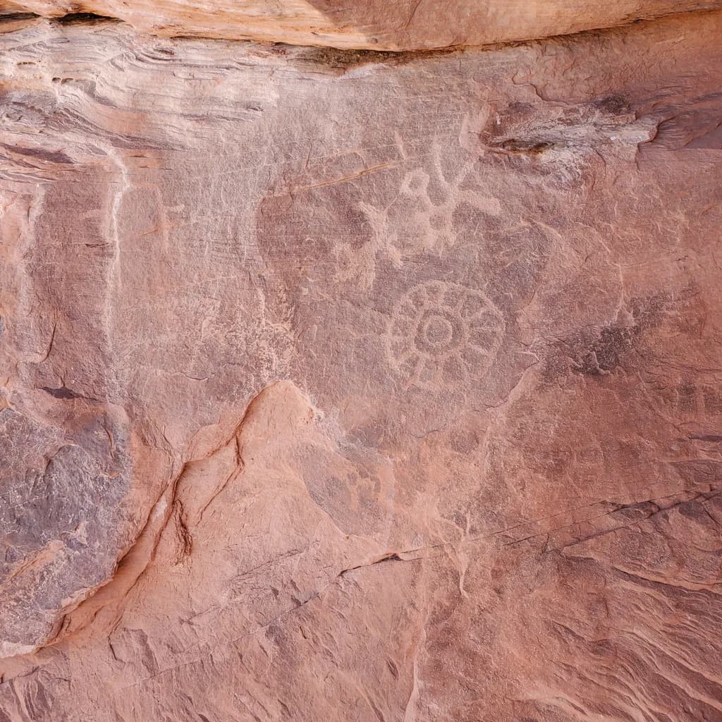Ancient Echoes: Petroglyphs of Time and Nature