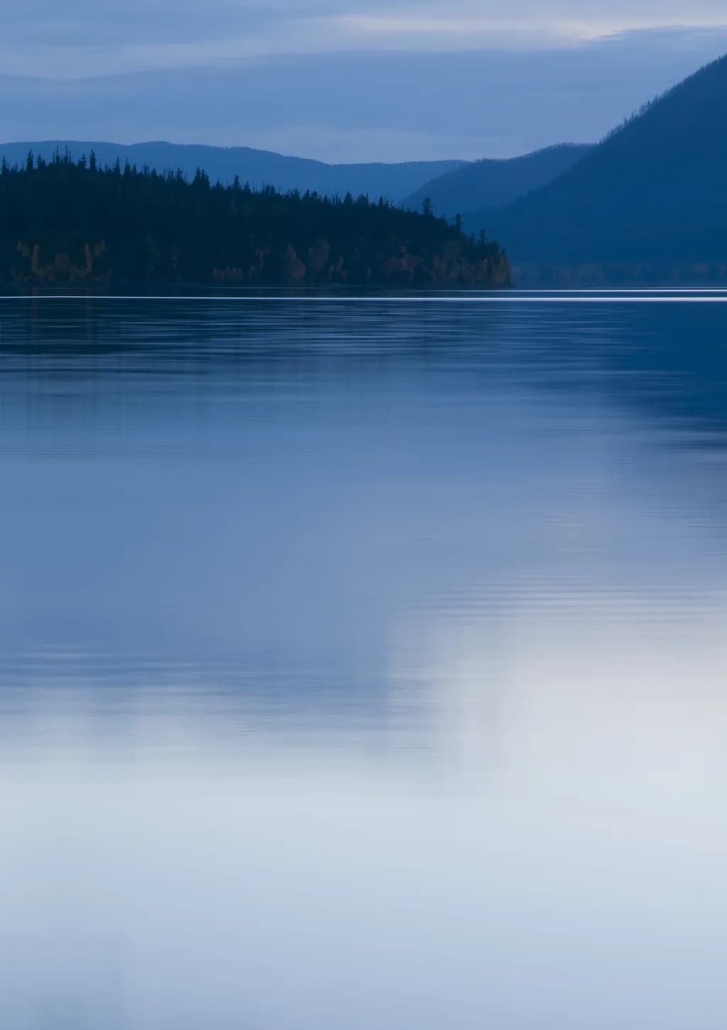 Twilight at Lake McDonald
