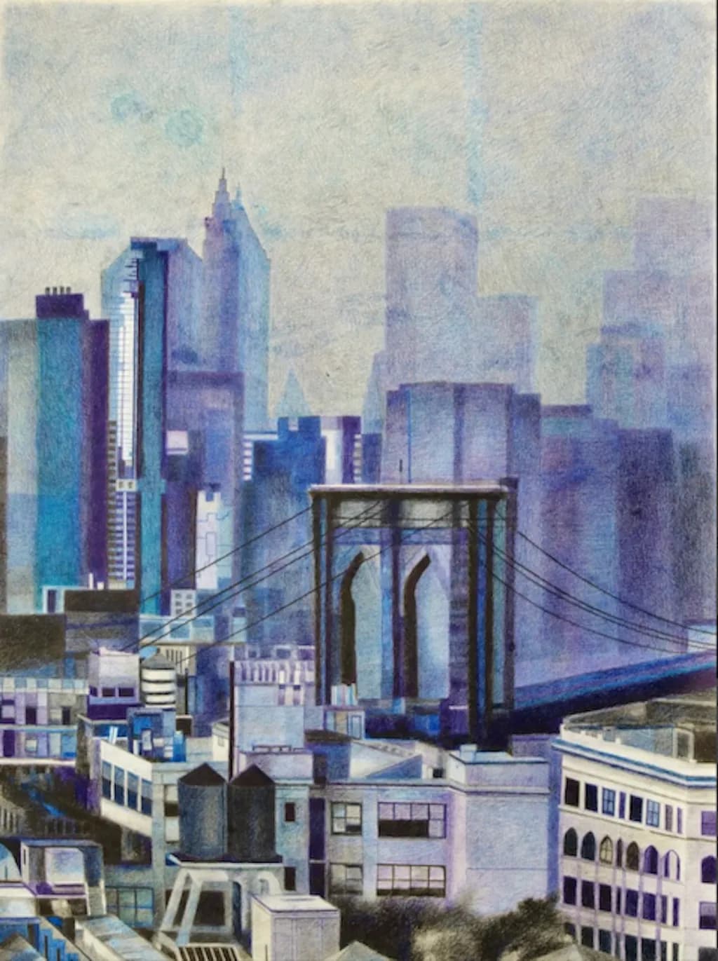 A Brooklyn Bridge Cityscape