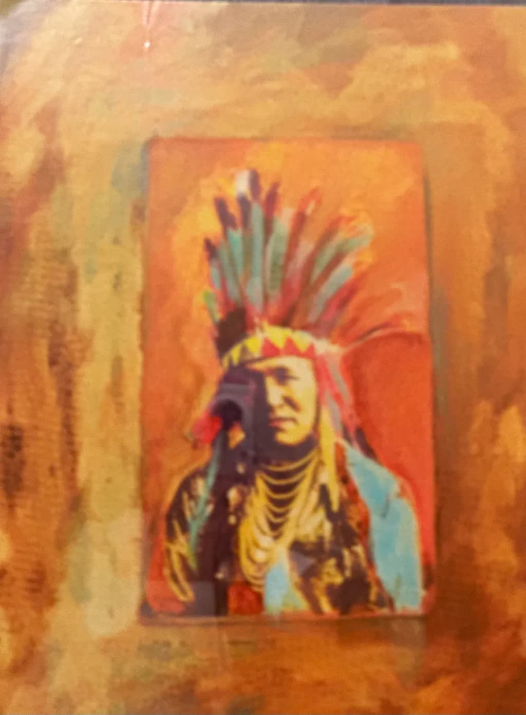 Feathered Headdress Portrait