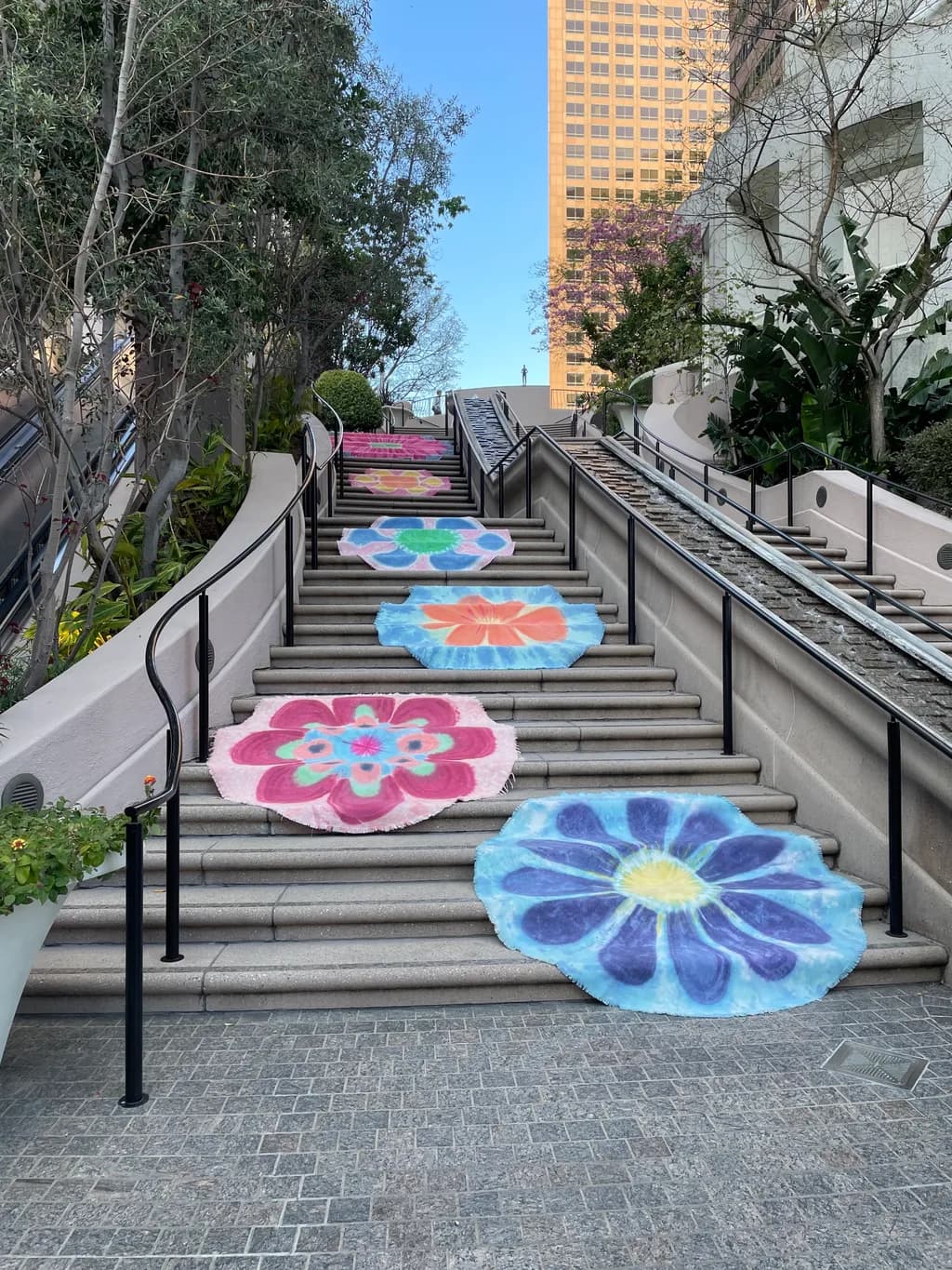 Floral Cascade Steps
