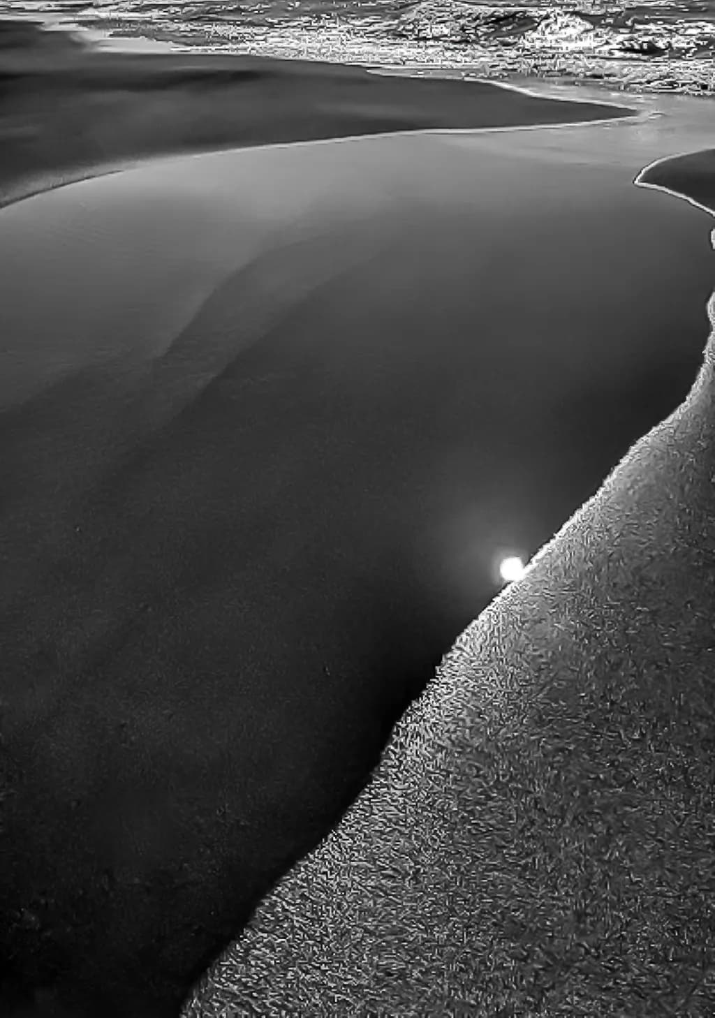 Line of Light — Grand Mere Shoreline