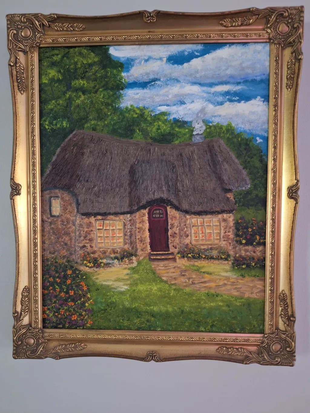 Thatched Cottage Garden