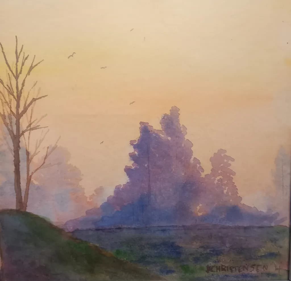 Violet Woodland Haze