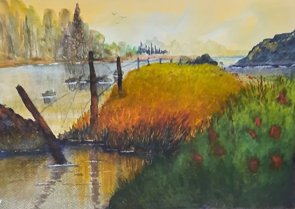 Golden Coastal Inlet