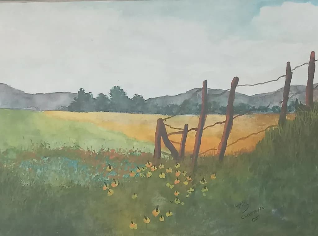 Meadow Fence Mountains