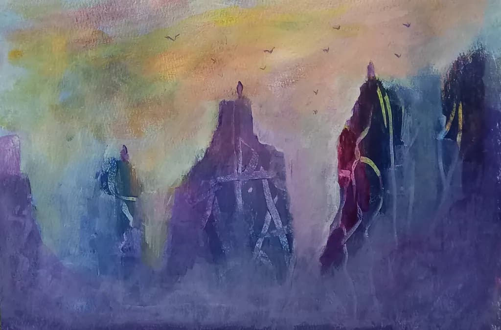 Fogbound Monoliths
