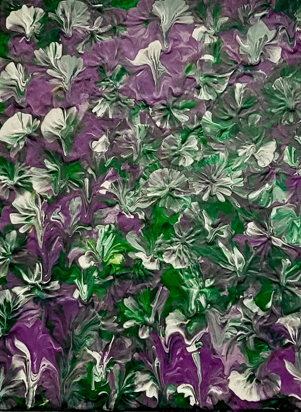Abstract Floral Garden