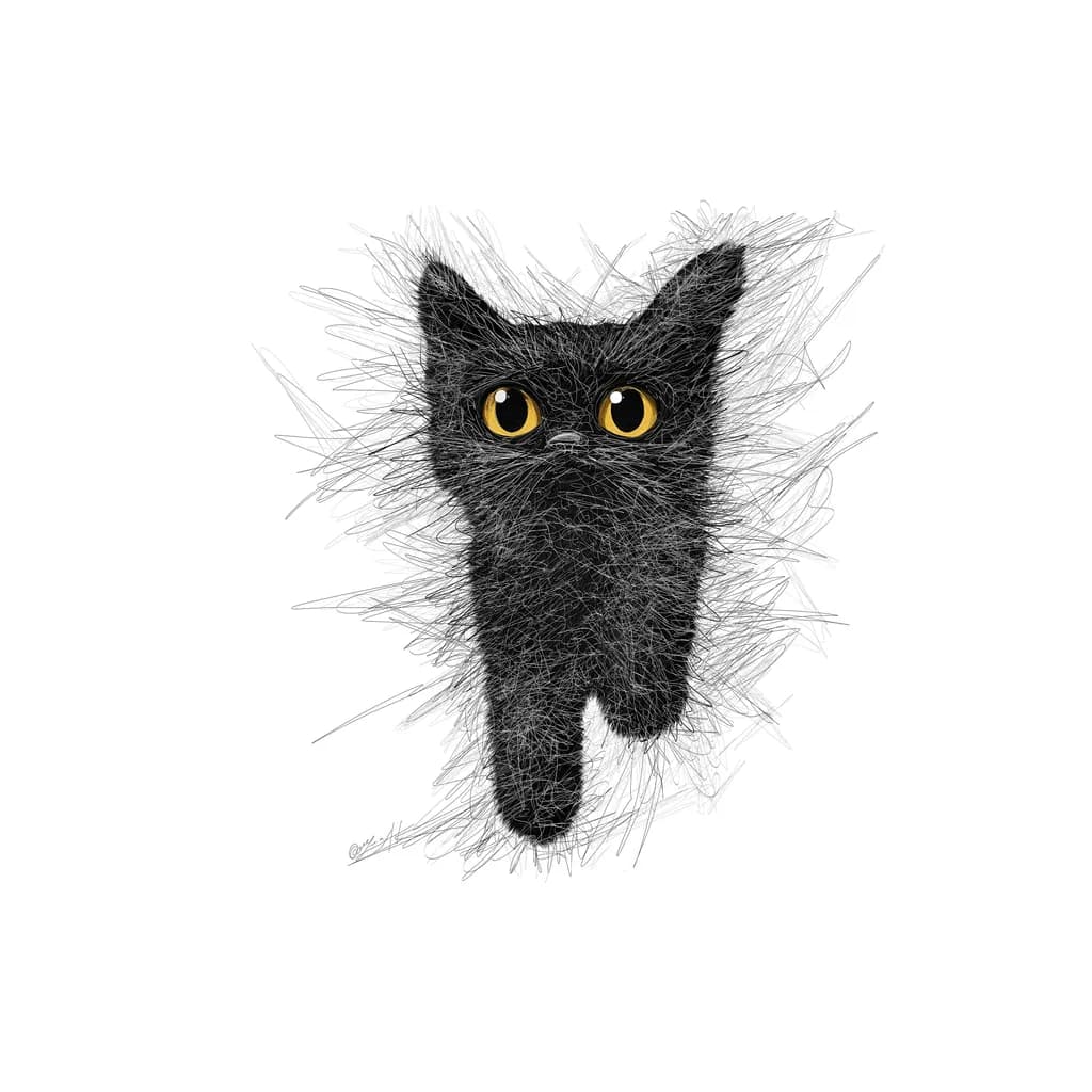 Fluffy Feline