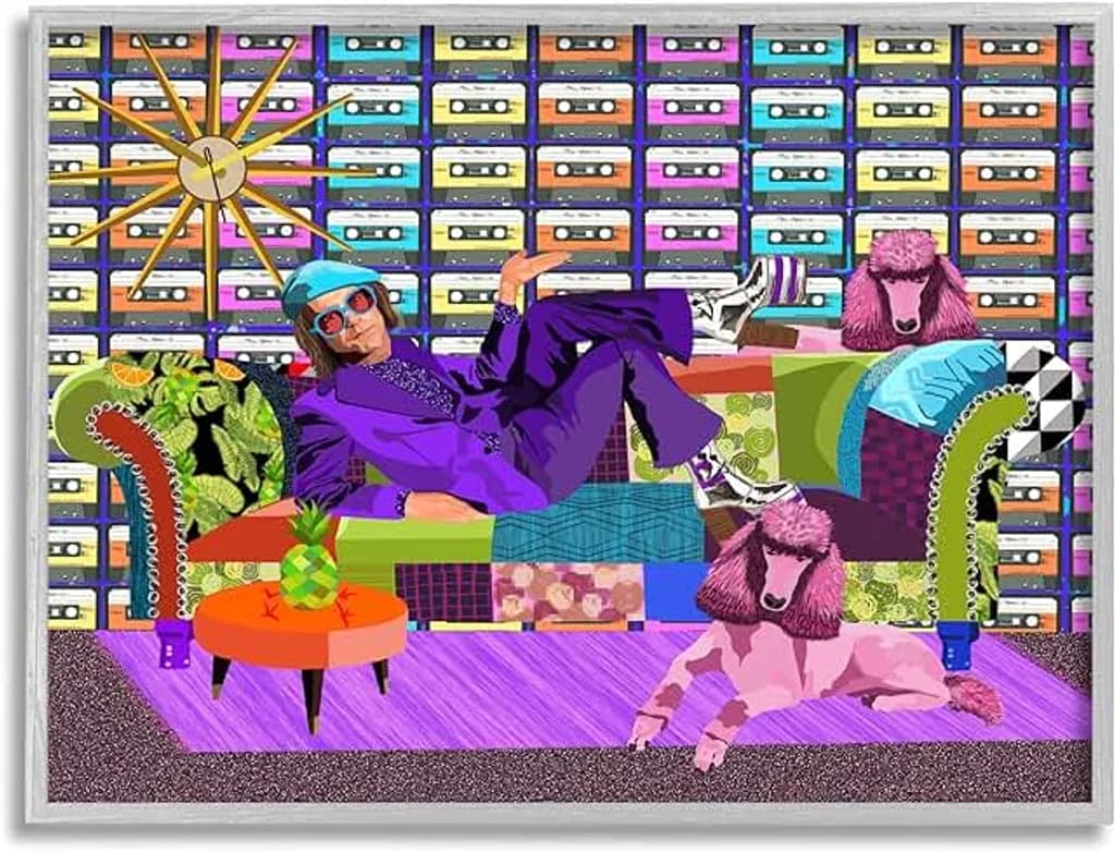 Patchwork Couch Scene