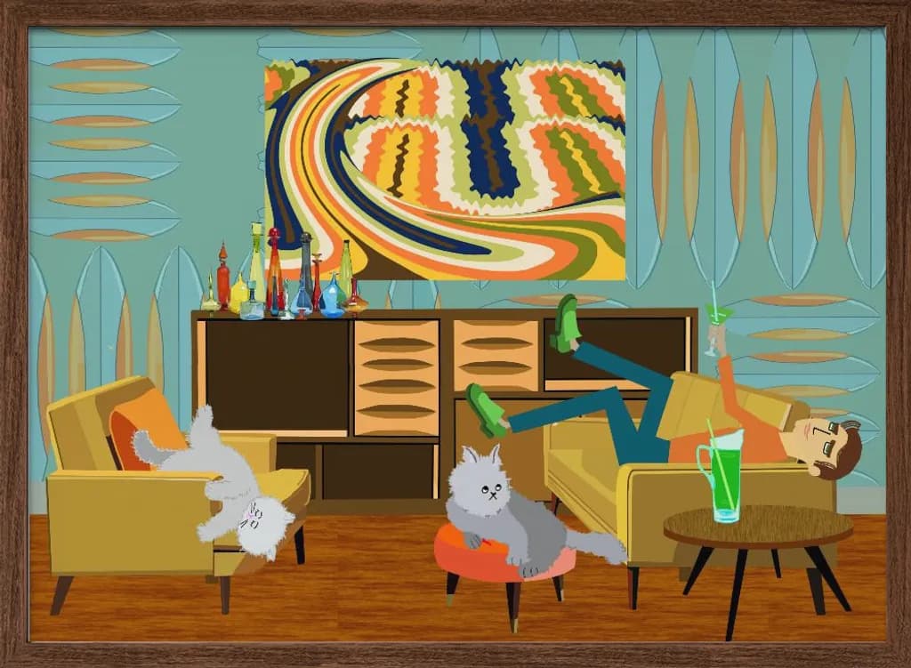 Mid-Century Chill Session