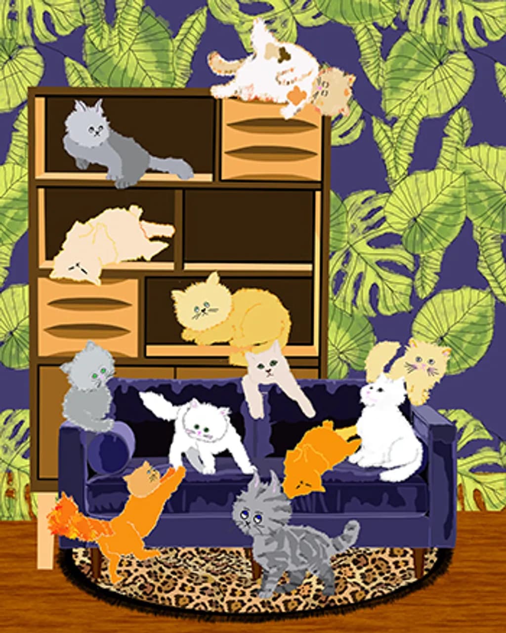 Cats in High Places