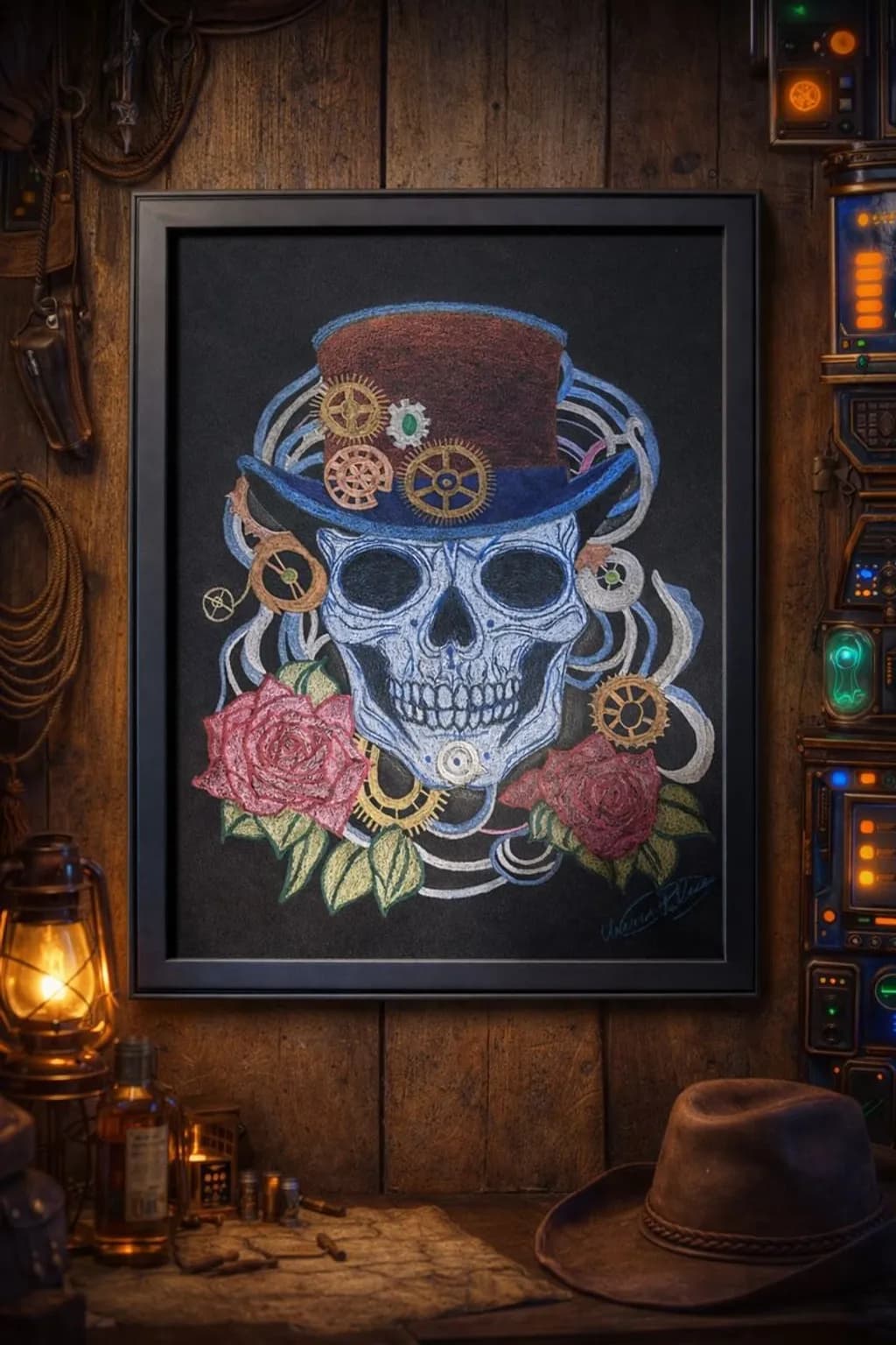 Steampunk Skull