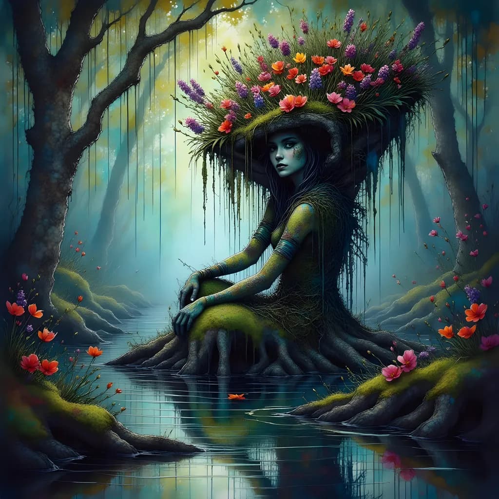 Swamp Tree Woman