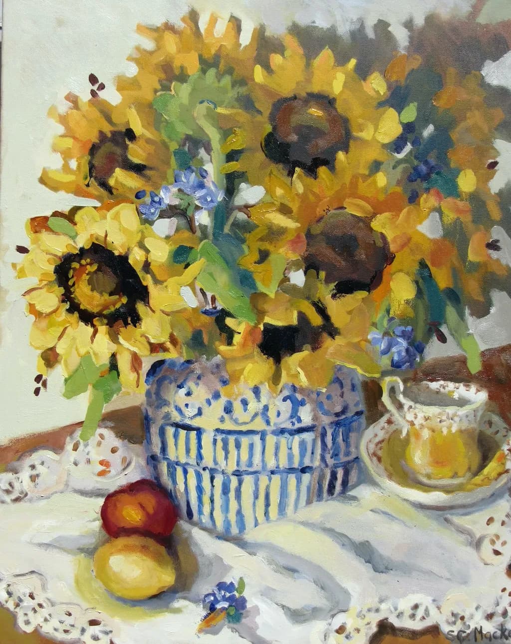 Dancing Sunflowers