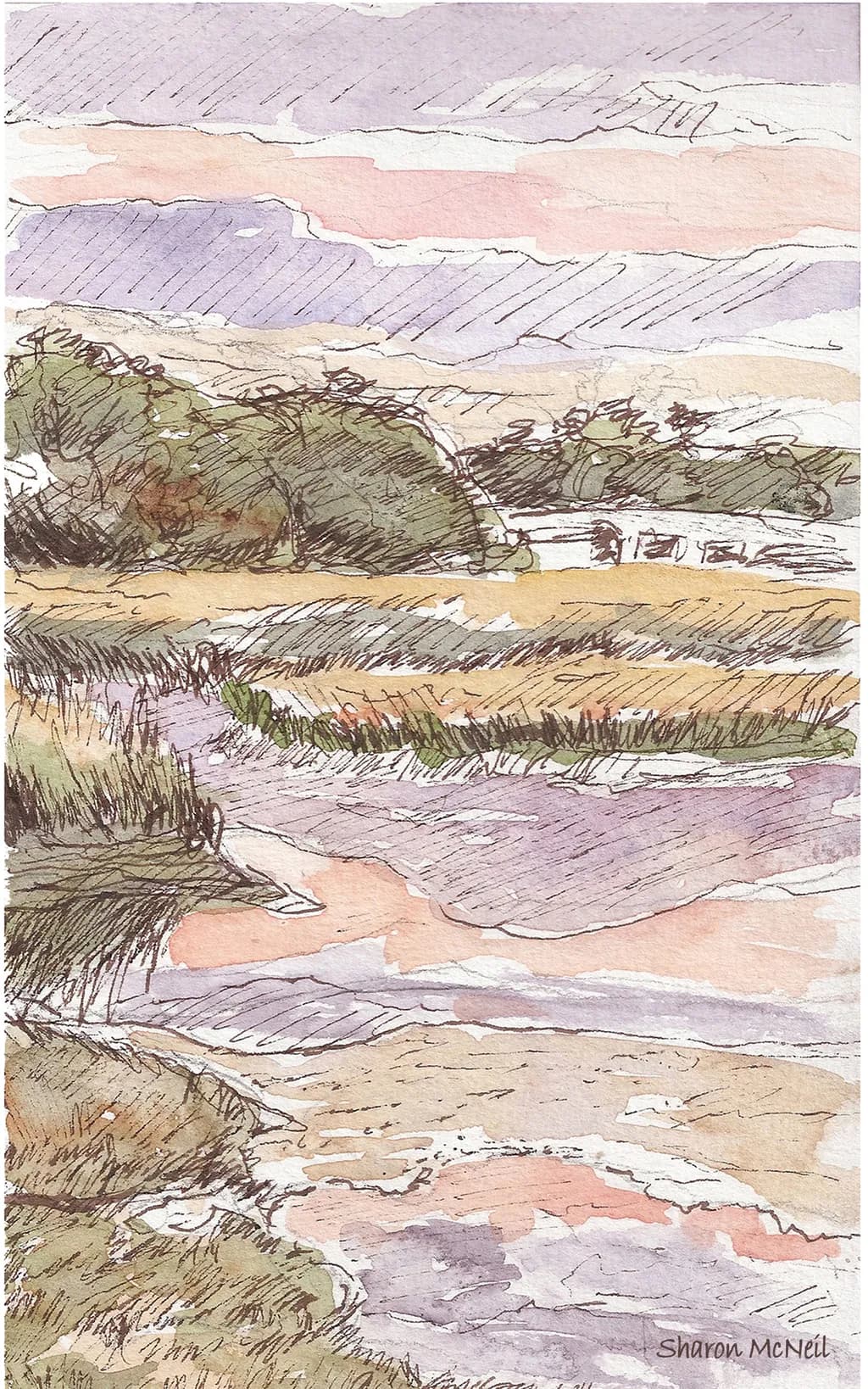Harmony of the Sky and Marsh