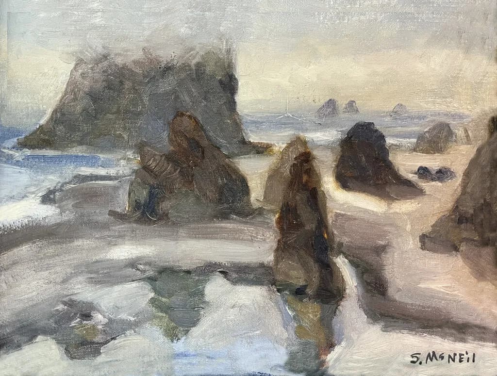 Morning Mist over Jewel Beach