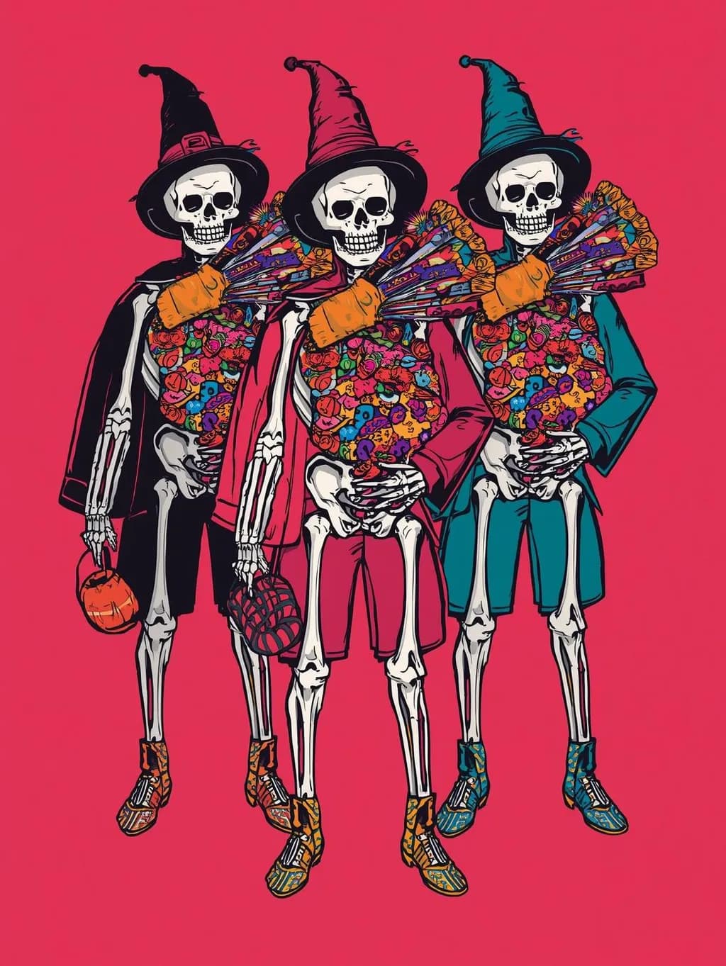 Candy Skeletons
