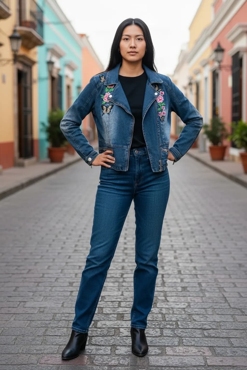 Urban Bloom Denim