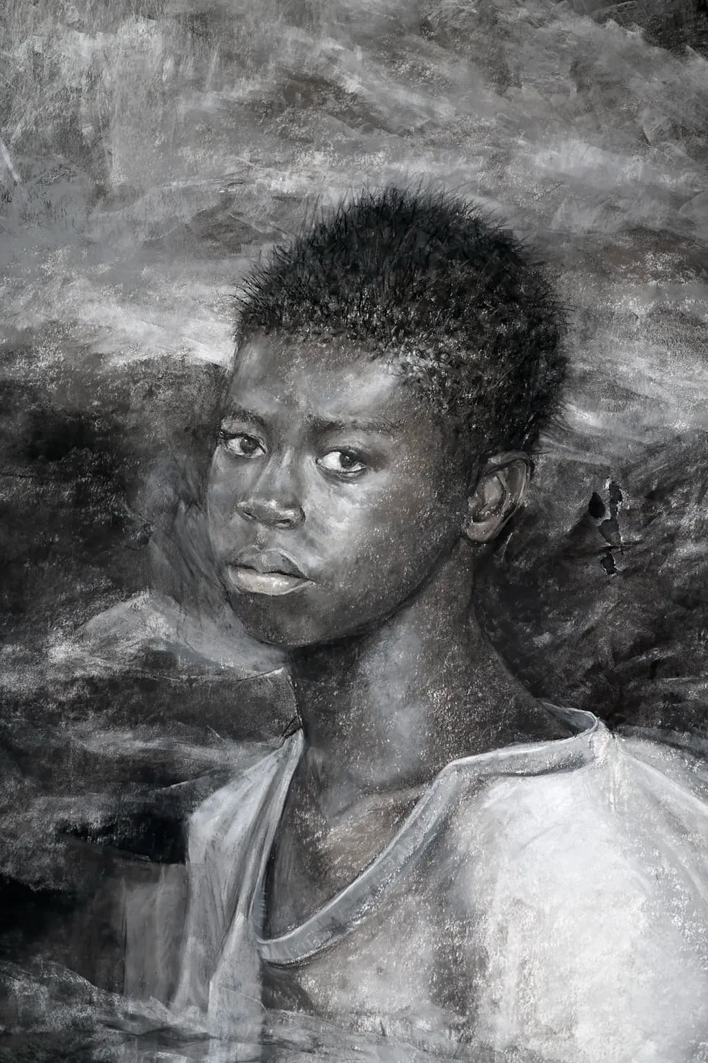 Monochrome Reflection: A Portrait of Emotion and Expression