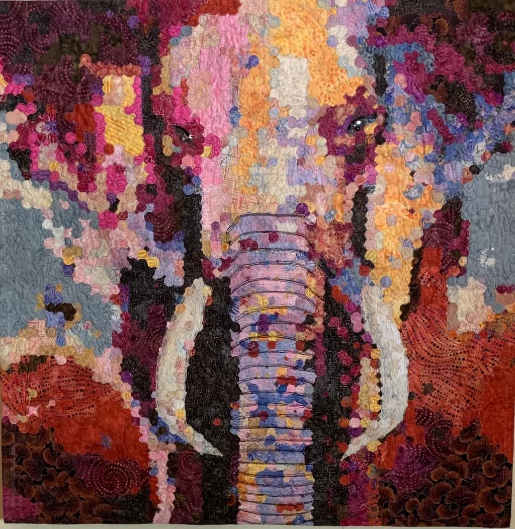 Patchwork Elephant Majesty