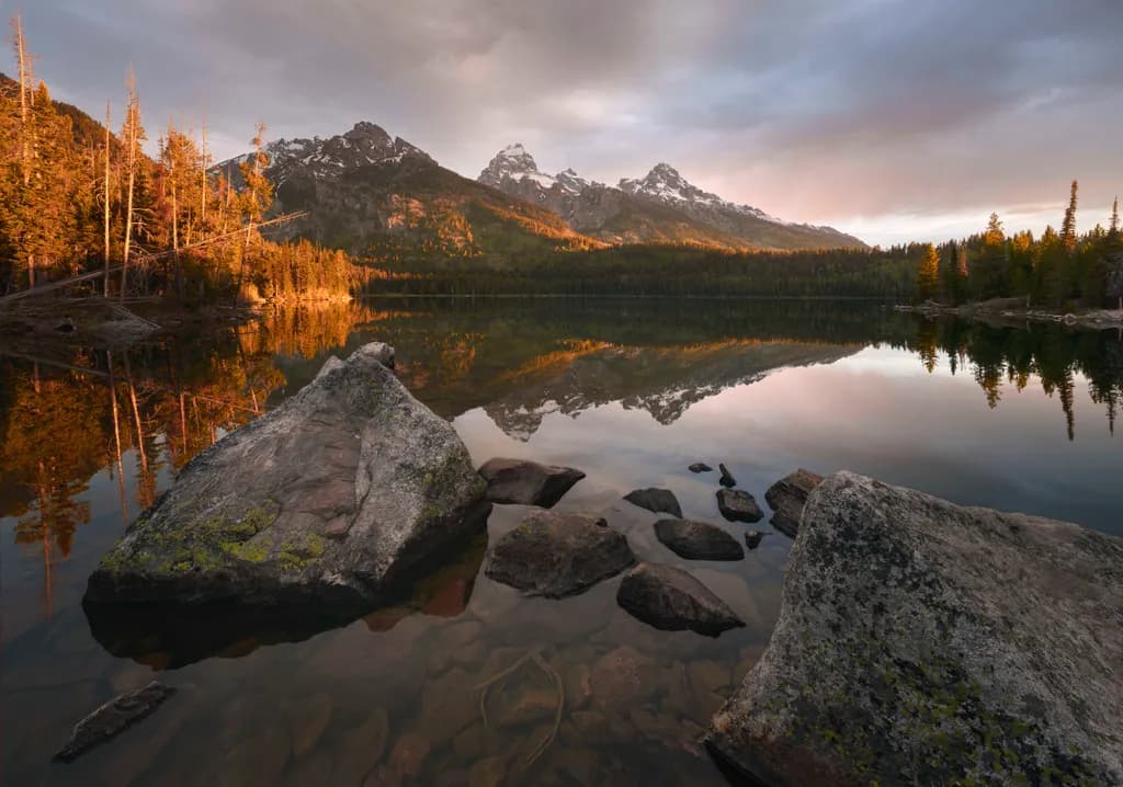 Teton Reflection Lake