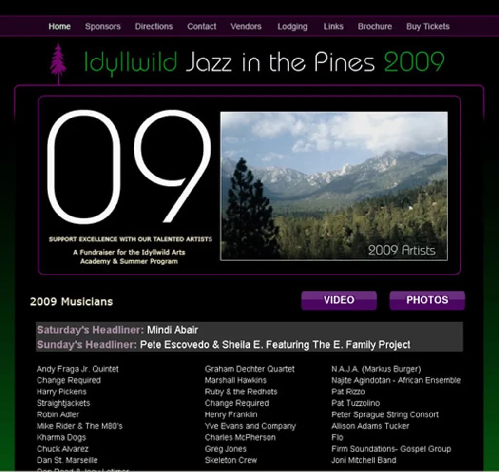 Jazz in the Pines 2009