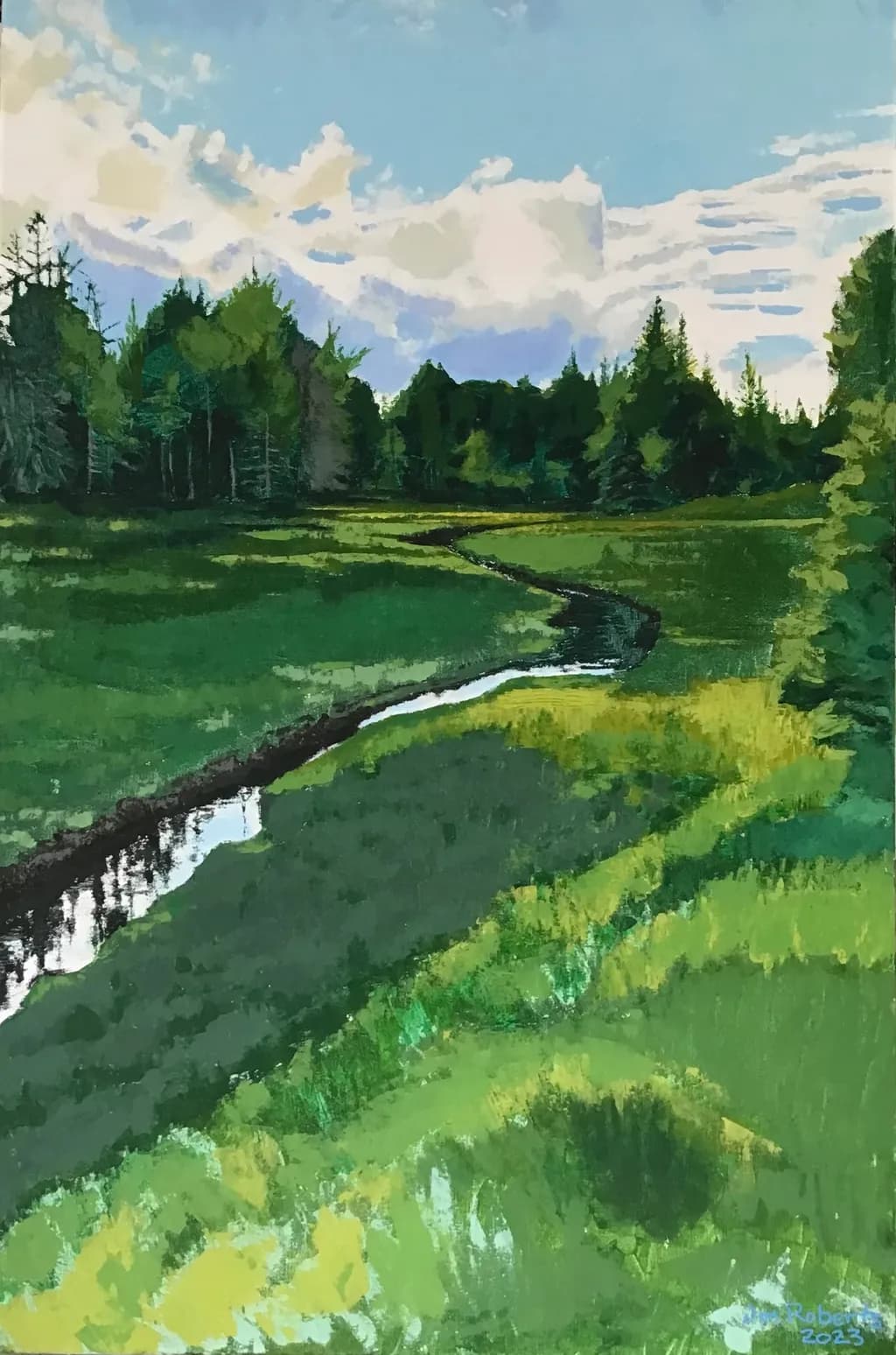 Meandering Stream