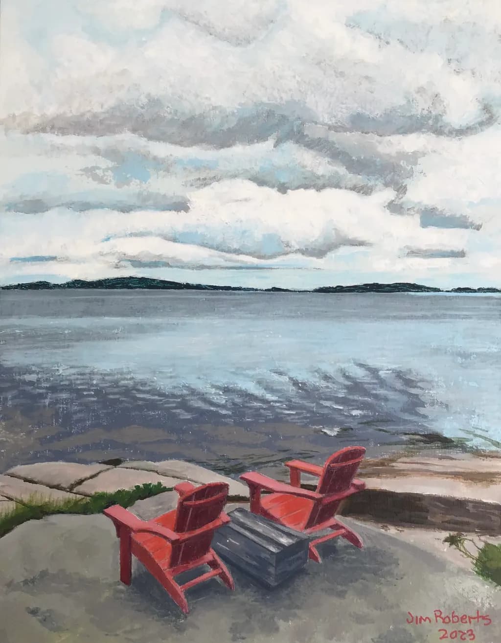 Lakeside Pause