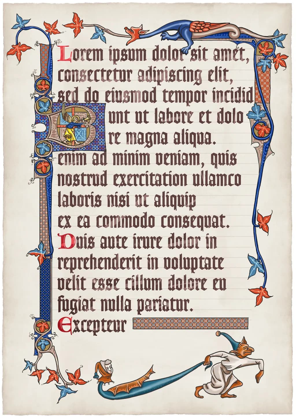 Medieval Manuscript Illumination