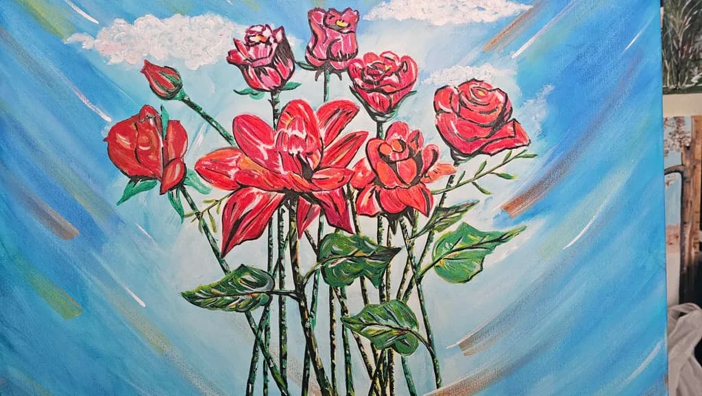 Crimson Bouquet